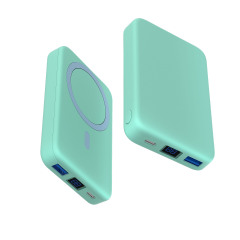 Magsafe磁吸无线充电宝10000毫安 便携式迷你双向快充移动电源 企业定制礼品