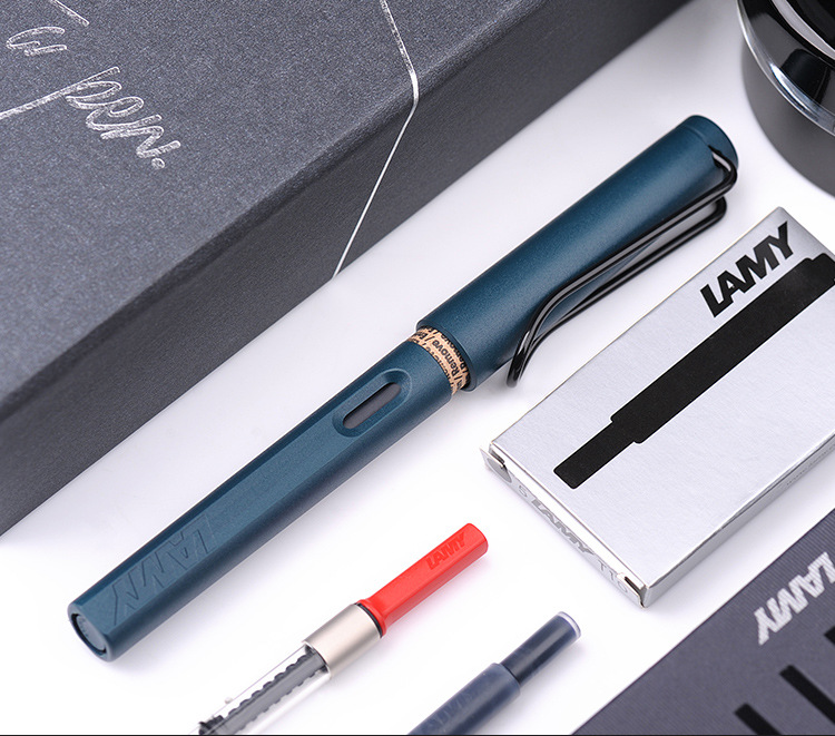 凌美(lamy)狩猎者系列钢笔 燃油灰礼盒套装 公司周年纪念礼物_lamy(德