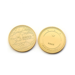【金币】锌合金纪念币 同学会年会发布会周年庆纪念币 企业定制