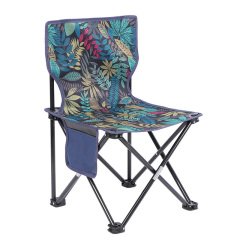 蓝树叶户外旅行折叠椅 便携露营钓鱼凳四方马扎小板凳 定制礼品
