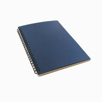 进口卡纸封面 复古怀旧定制线圈笔记本活页本螺旋本子a5记事本 笔记本