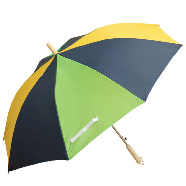 9元创意木柄拼接西瓜伞 彩虹伞 广告伞 10元以下赠品
