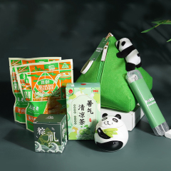 【粽情端午】2023熊猫粽子毛毡包伴手礼 特色端午组合套餐 端午节日礼品