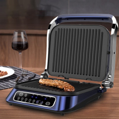 东菱（Donlim）家用全自动牛排机 自测食物厚度智能热度提醒 创意小家电