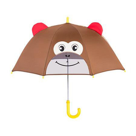 小猴子 创意立体儿童伞 卡通耳朵伞 创意礼物 动物伞 直柄伞