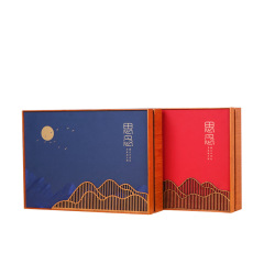 【现货空礼盒】创意仿竹制月饼包装盒 中秋节月饼礼盒
