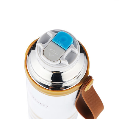 菲驰(venes)800ml大容量304不锈钢保温壶提手便携保温杯 优秀员工奖品