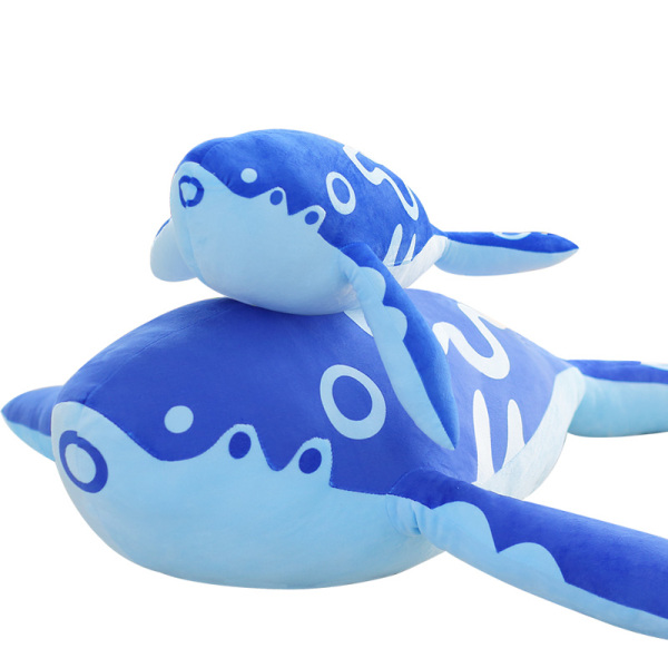 【王者荣耀】庄周的鲲坐骑抱枕 毛绒公仔靠垫 二次元游戏周边礼品