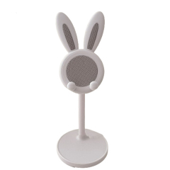 小兔子升降手机支架 桌面直播自拍懒人支架 地推宣传礼品
