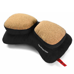 【软木】双子枕 车用运动护颈枕（单个） 人体工程学原理护颈椎汽车头枕 汽车实用礼品